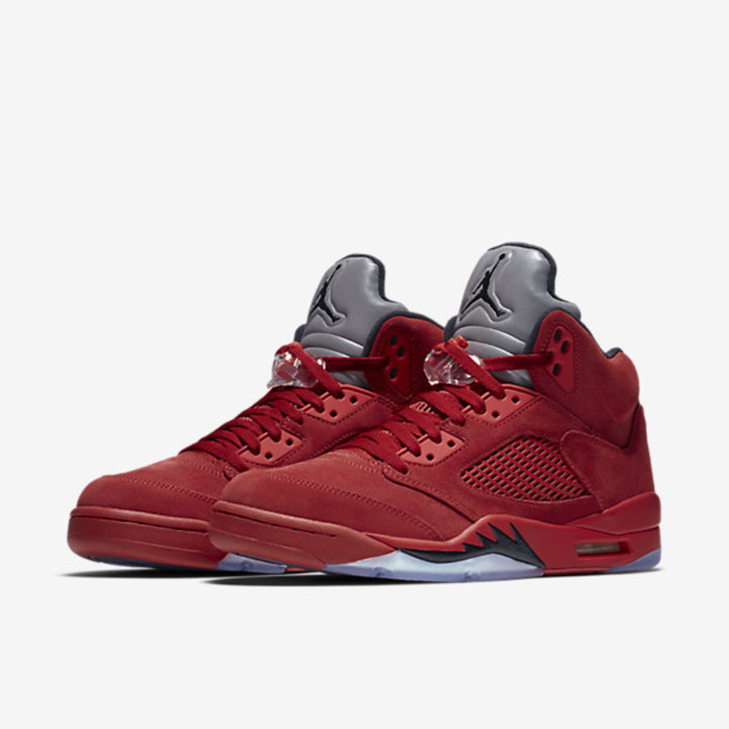Air Jordan V Retro Red Suede 136027 602 Grailify